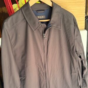 Loro Piana Windbreaker Storm Fabric Three Layer Fabric Rain and Wind Protection